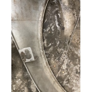 Paraurti parafango destro posteriore smart 450  grigio