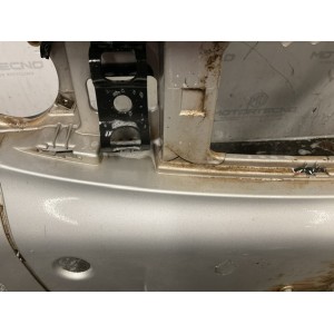 Paraurti anteriore centrale smart 450 grigio faro a otto