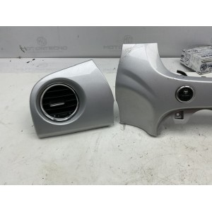 MODANATURA RIVESTIMENTO MASCHERINA CRUSCOTTO COMPLETA FIAT 500 GRIGIA Serie 51803289 (07 14)