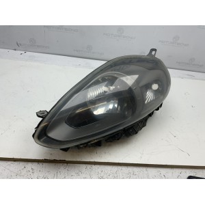 Faro fanale anteriore sinistro , Fiat punto Evo fondo scuro con spinotto viola