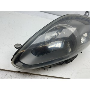 Faro fanale anteriore sinistro , Fiat punto Evo fondo scuro con spinotto viola