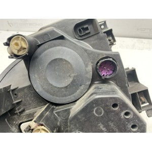 Faro fanale anteriore sinistro , Fiat punto Evo, depo  fondo scuro con spinotto viola