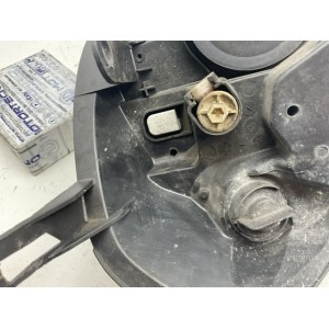 Faro fanale anteriore sinistro , Fiat punto Evo, depo  fondo scuro con spinotto viola