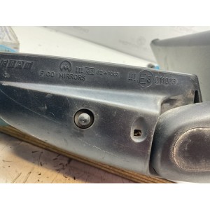 SPECCHIETTO RETROVISORE SINISTRO ELETTRICO NERO FIAT Panda 2° Serie E3011003 (03 10)