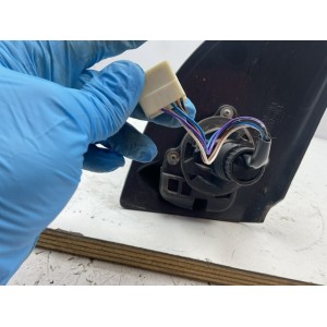 SPECCHIETTO RETROVISORE DESTRO ELETTRICO NERO FIAT Panda 2° Serie E1101 5874  (03 10)