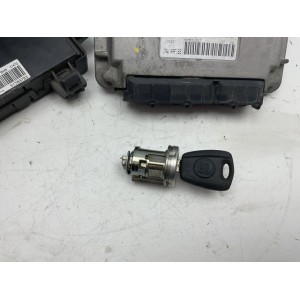 KIT CHIAVE CENTRALINA MOTORE FIAT Panda 2° Serie 51793116 benzina 1200 (03 10)