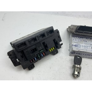 KIT CHIAVE CENTRALINA MOTORE FIAT Panda 2° Serie 51793116 benzina 1200 (03 10)