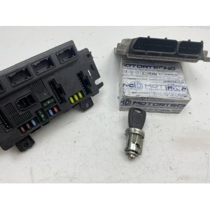 KIT CHIAVE CENTRALINA MOTORE FIAT Panda 2° Serie 51793116 benzina 1200 (03 10)