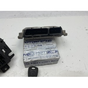 KIT CHIAVE CENTRALINA MOTORE FIAT Panda 2° Serie 51793116 benzina 1200 (03 10)