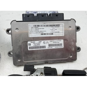 KIT CHIAVE PER CITROEN C3 1100 BENZINA  2° Serie SW9665424480 9664983280 (05 10)