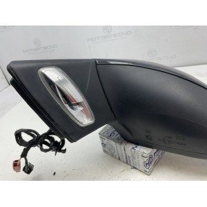 Specchio Specchietto Retrovisore Sinistro SX GRIGIO SCURO PEUGEOT 207 2009 2011 CODICE 014342