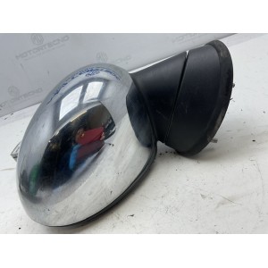 Specchio Specchietto Retrovisore Destro DX CROMATO MINI MINI R56 2006 2010 Originale