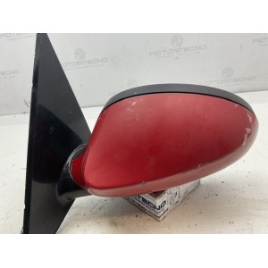 SPECCHIETTO RETROVISORE SINISTRO BMW Serie 1 ROSSO  Serie (E87) 5PIN 010803 (04 07)
