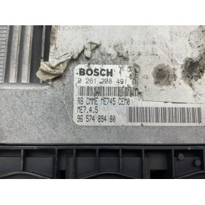 CENTRALINA MOTORE CITROEN C4 1.6 BOSCH 0 261 208 491, ( 2005)