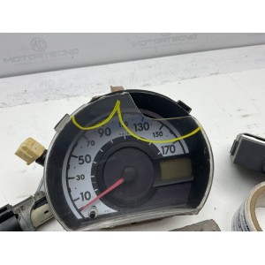 KIT CHIAVE CON DOPPIE CHIAVI CENTRALINA MOTORE PEUGEOT 107 1° Serie 9663248380 Diesel 1400 (05)