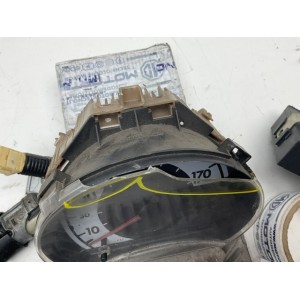 KIT CHIAVE CON DOPPIE CHIAVI CENTRALINA MOTORE PEUGEOT 107 1° Serie 9663248380 Diesel 1400 (05)