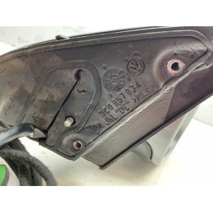 Volkswagen Golf V Specchietto retrovisore elettrico portiera anteriore destra E1011654 grigio