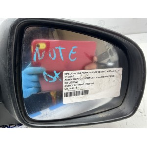SPECCHIETTO RETROVISORE DESTRO NISSAN Note 1° Serie BLU E20205021 (06 08)