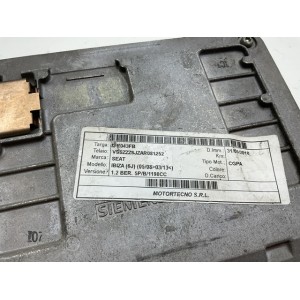 CENTRALINA MOTORE SEAT Ibiza Serie 5WP40858 04 BZG, CGPA Benzina 1200 (08 12)