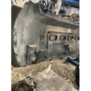 Paraurti posteriore nero Fiat Panda climping 4x4