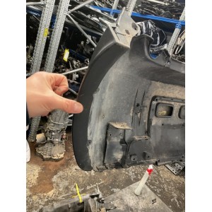 Paraurti posteriore nero Fiat Panda climping 4x4