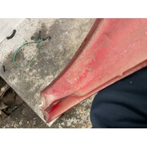 PARAFANGO ANTERIORE DESTRO PEUGEOT Partner 3° Serie (08) ROSSO