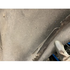 PARAURTI POSTERIORE COMPLETO DI SENSORI E FANALI ALFA ROMEO Mito Serie (955_)  (08) VIOLA SCURO