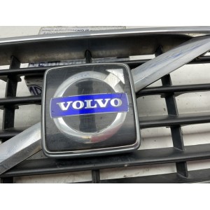 Mascherina anteriore grigia anteriore logo volvo v50