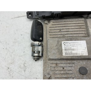 KIT CHIAVE CENTRALINA MOTORE FIAT Grande Punto 1° Serie 51806506 00517986150 Diesel 1300 (05 08)