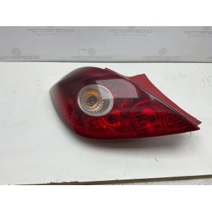 Fanale stop posteriore SX sinistro Opel Corsa D 3 porte Dal 2006 al 2014 Cod 13186350