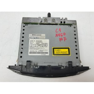 AUTORADIO CITROEN C1 PEUGEOT 107 TOYOTA AYGO 861200H010