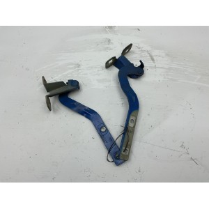 Cerniere cofano anteriore destra e sinistra per Fiat Panda 2 Serie (2003   2010). Blu