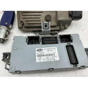 KIT CHIAVE CENTRALINA MOTORE FIAT Idea 1° Serie 51758206 51754987  Diesel 1300 (03  05)