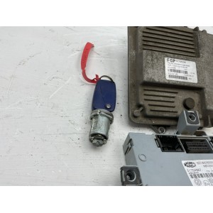 KIT CHIAVE CENTRALINA MOTORE FIAT Idea 1° Serie 51758206 51754987  Diesel 1300 (03  05)