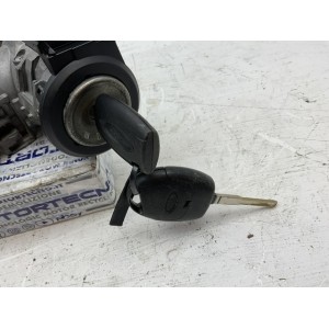 BLOCCHETTO CHIAVE ACCENSIONE CON DOPPIE CHIAVI FORD FIESTA MK6 ANNO 2009 COD. 8A6T-15607-AB