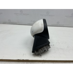 Specchietto Retrovisore Sinistro Bianco con segni di usura elettrico Mini One R56 2008 3pin