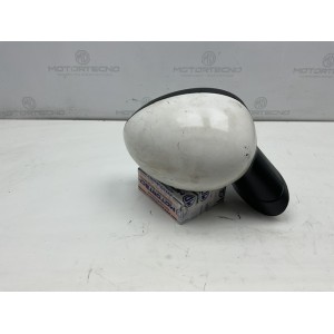Specchietto Retrovisore Sinistro Bianco con segni di usura elettrico Mini One R56 2008 3pin