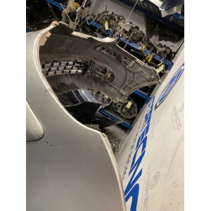 PARAURTI ANTERIORE COMPLETO VOLKSWAGEN Golf 5 Plus (04 13) grigio metallizzato