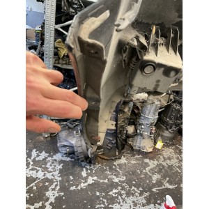 Paraurti anteriore grigio antracite Opel Astra H