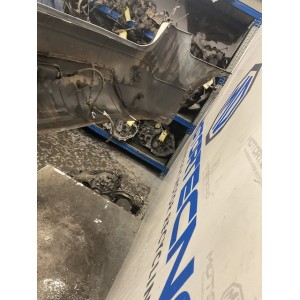 PARAURTI POSTERIORE COMPLETO NISSAN Qashqai 2° Serie  (10 13) BIANCO