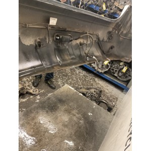 PARAURTI POSTERIORE COMPLETO NISSAN Qashqai 2° Serie  (10 13) BIANCO