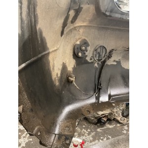 PARAURTI POSTERIORE COMPLETO NISSAN Qashqai 2° Serie  (10 13) BIANCO