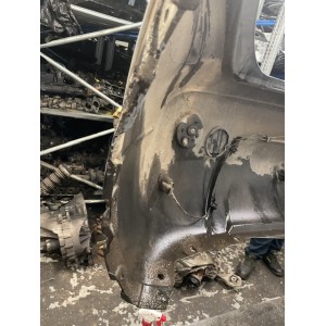 PARAURTI POSTERIORE COMPLETO NISSAN Qashqai 2° Serie  (10 13) BIANCO