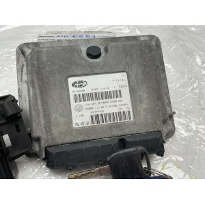 KIT CENTRALINA MOTORE FIAT Panda 2° Serie 55190098 IAW4AFSP 188A4000 benzina 1242 (03 10)