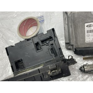 KIT CENTRALINA MOTORE FIAT Panda 2° Serie 55190098 IAW4AFSP 188A4000 benzina 1242 (03 10)