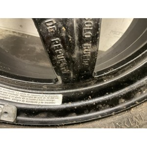 Ruota di Scorta Mercedes Classe CLK W208 dal 1997 al 2003 205/55 R16 91 V Cod a2084010602 5 Fori