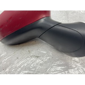 Specchietto retrovisore destro, Fiat 500 rosso