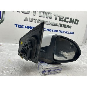Specchietto Retrovisore DX elettrico Chevrolet  Cruze 2010 7fili 13027379 Bianco
