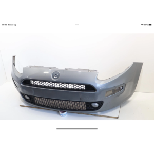 PARAURTI ANTERIORE COMPLETO PER FIAT punto evo restyling grigio con segni di usura 6000631444 12
