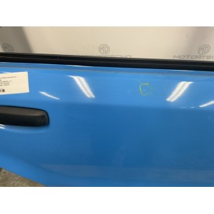 Sportello posteriore destro completo con piccola imperfezione blu,fiat panda anno 2005